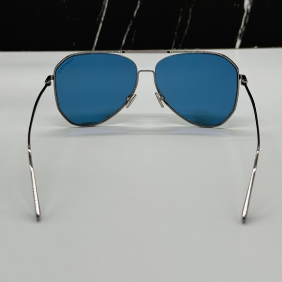 NEW TOM FORD TF853 12V UNISEX AVIATOR SUNGLASSES TOM FORD CHARLES-02 FT0853/S - Picture 7 of 11